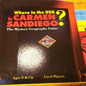 Vintage (1993) Where in the USA is Carmen Sandiego